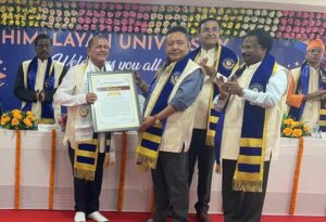 67th Honorary Doctorate Conferred on Dr. Achyuta Samanta by Himalayan University, Itanagar
