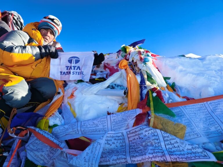 TSAF Instructor Mohan Rawat Summits Mt. Everest