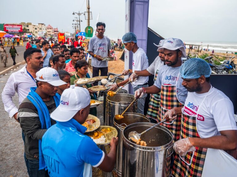 Adani and ISKCON Serve Devotion with Nutrition during Puri Rath Yatra 2025
