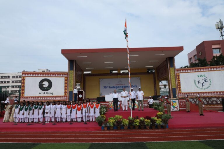Independence Day Celebrated by KIIT Group of Institutions