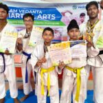 Vedanta Martial Arts Students Shine at the East Zone Karate Championship 2025