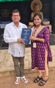 KISS Student Jamini Jhankar Becomes the First Research Scholar from Chuktia Bhunjia Tribe