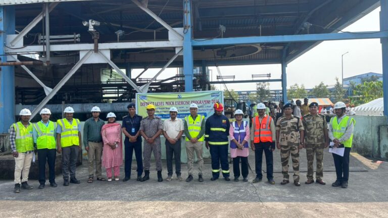 District-Level Mock Exercise 2025 Conducted at NTPC Darlipali
