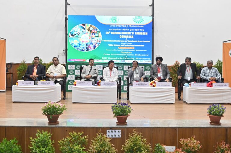 One Lakh Annual Chemistry Award Announced at 26th Odisha Science and Environment Congress at KIIT