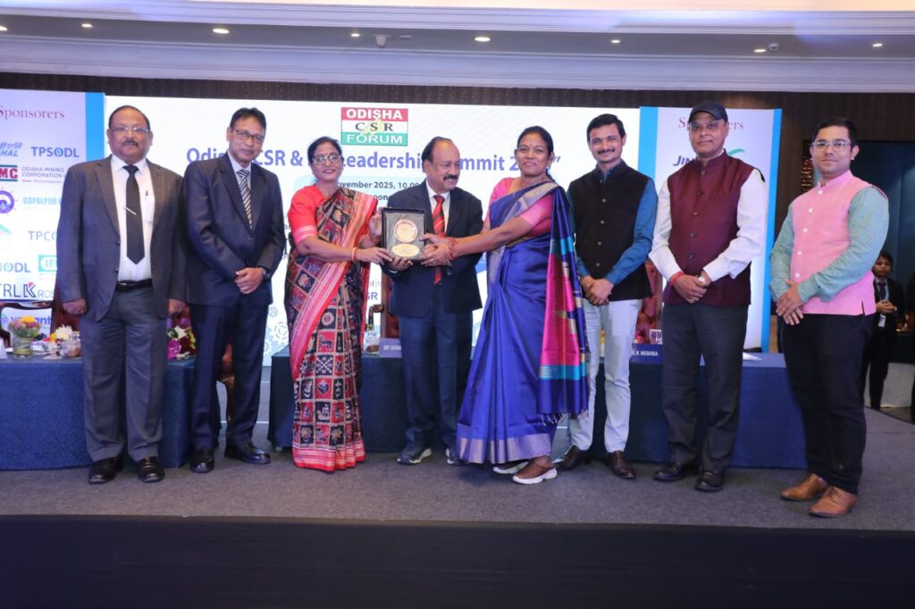 TPCODL Receives Odisha CSR Excellence Award 2025