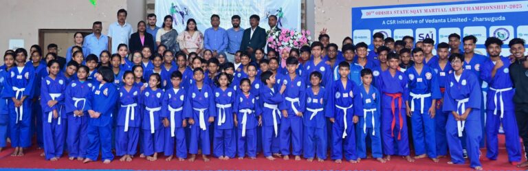 Vedanta Jharsuguda Organizes 20th Odisha Sqay Martial Arts Championship