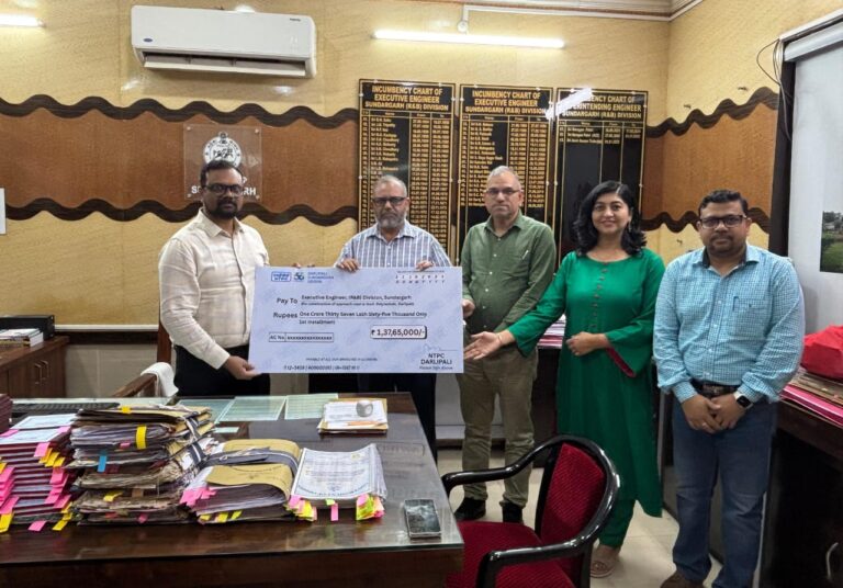 Better Roads, Better Access: NTPC Darlipali Initiates Darlipali Govt Polytechnic Link Road