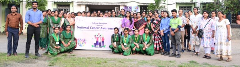Vedanta Jharsuguda Observes National Cancer Awareness Daywith Community Outreach Initiatives