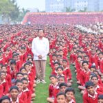 KISS Distributes Warm Clothes among 40,000 Students as Winter Sets In