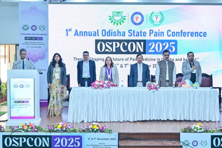 Odisha’s First-Ever State Pain Conference  Kicks-Off  at KIMS