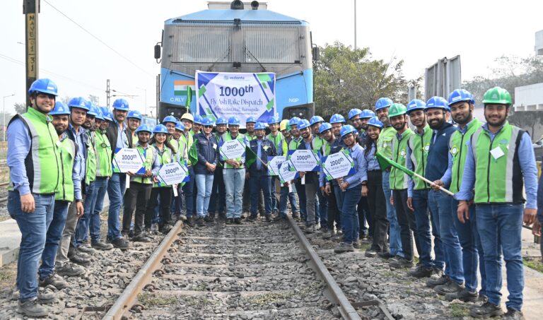 Vedanta Aluminium’s  Jharsuguda Facility  Dispatches 1000th Fly Ash Rake Advancing Circular Economy Leadership