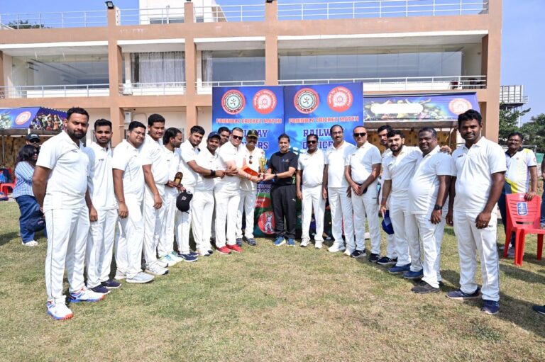  Friendly Cricket Match Unites East Coast Railway and Dhamra Port Teams