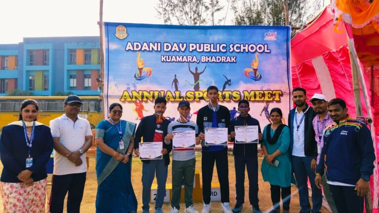 ADANI DAV Public School Celebrates Annual Sports Day  