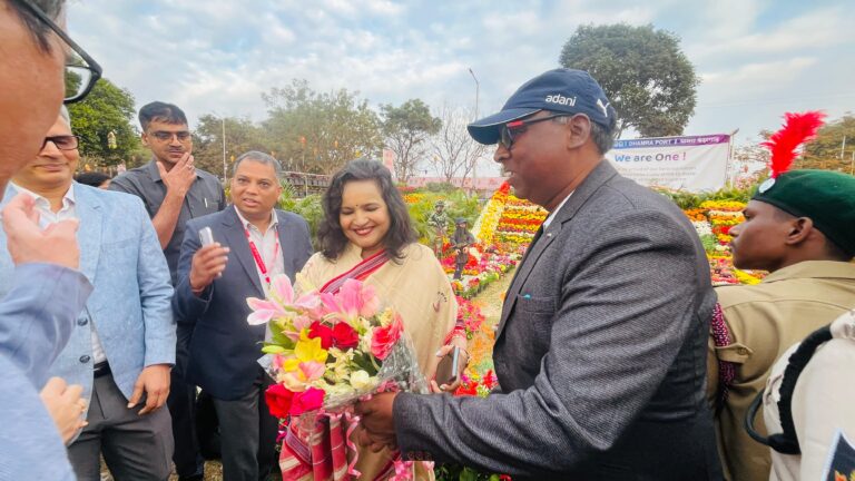 Adani Dhamra Port Crowned Champion at Prestigious State Flower Show