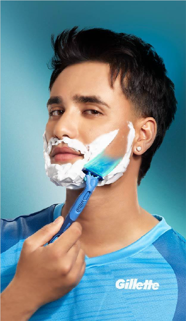 Gillette India along with Abhishek Sharma redefines the shaving experience with the All-New Gillette Guard 3-in-1
