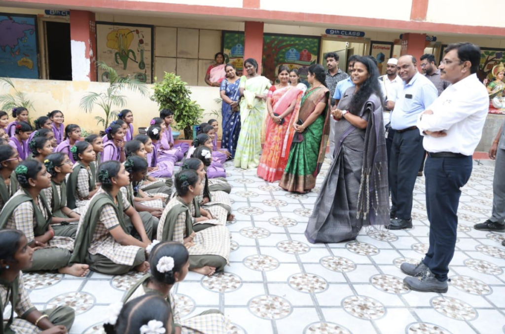 Empowering Girl Students, Yokohama Unveils Dormitories at KGBV Atchutapuram