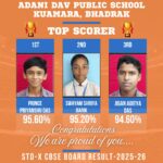 Adani DAV Public School Achieves 100% Success in CBSE Board  