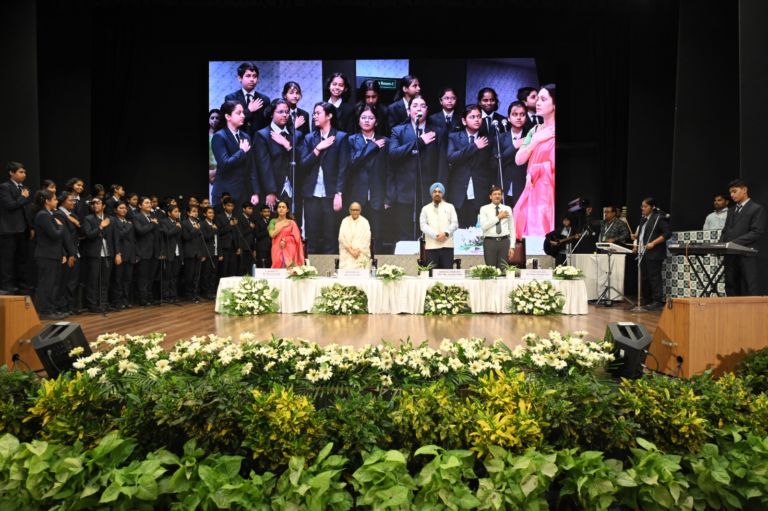KiiT International School celebrates 20th Foundation Day, felicitates academic achievers